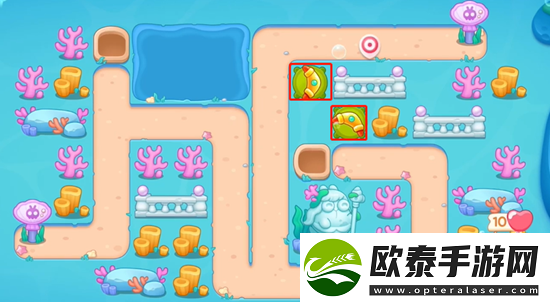 保卫萝卜4海的闺女第21关通关攻略