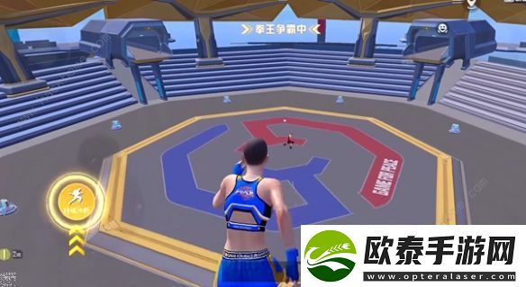 和平精英天空赛场八角笼进去方法