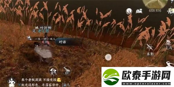 逆水寒手游一寸相思任务怎么完成
