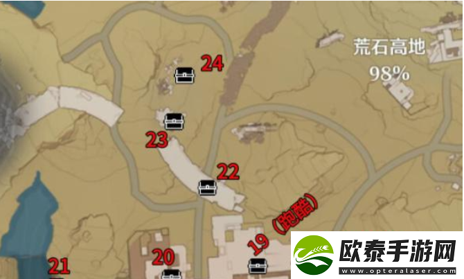鸣潮荒石高地位置大全
