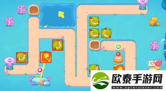 保卫萝卜4海的闺女第21关通关攻略