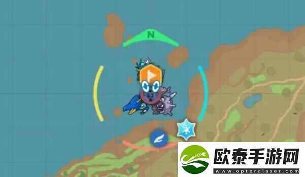 宝可梦朱紫蓝之圆盘神兽位置大全
