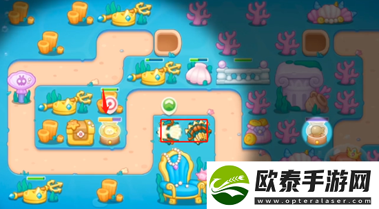 保卫萝卜4海的闺女第7关通关攻略