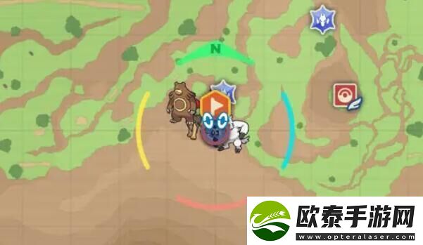 宝可梦朱紫蓝之圆盘神兽位置大全