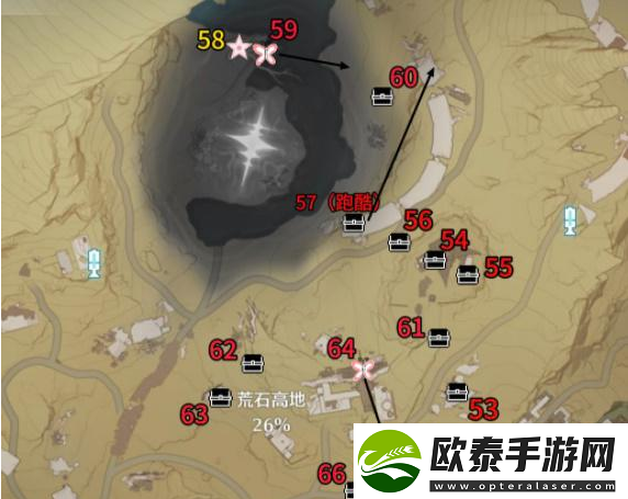 鸣潮荒石高地位置大全