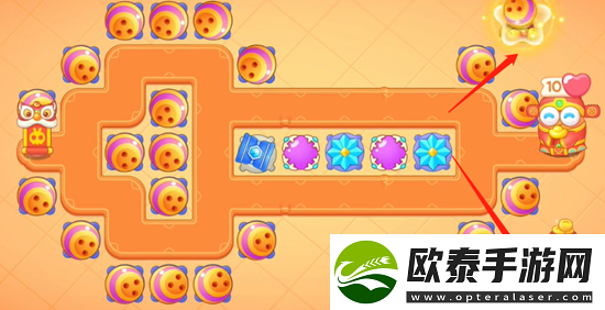 保卫萝卜4福神大作战第5关攻略