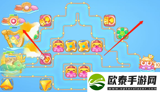 保卫萝卜4海的闺女第97关通关攻略