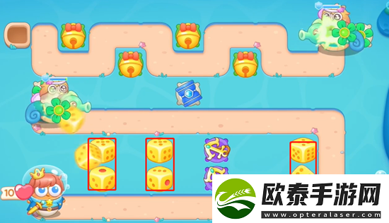 保卫萝卜4海的闺女第117关通关攻略