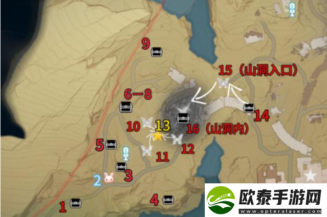 鸣潮荒石高地位置大全