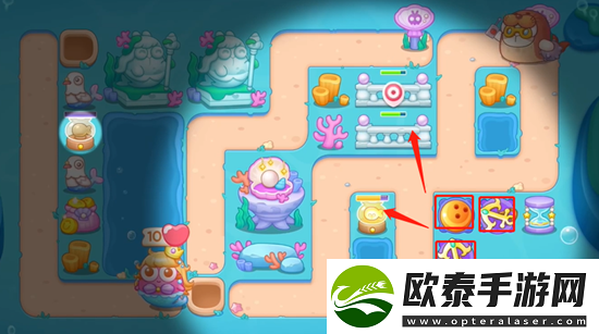 保卫萝卜4海的闺女第38关通关攻略