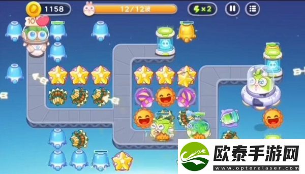 保卫萝卜4太空穿越第40关通关攻略