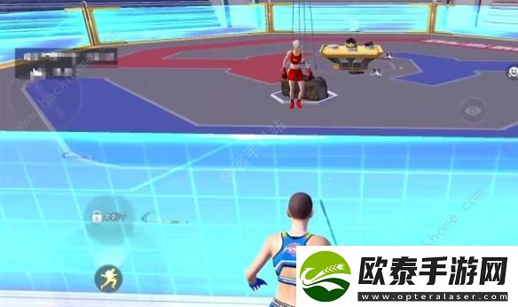 和平精英天空赛场八角笼进去方法