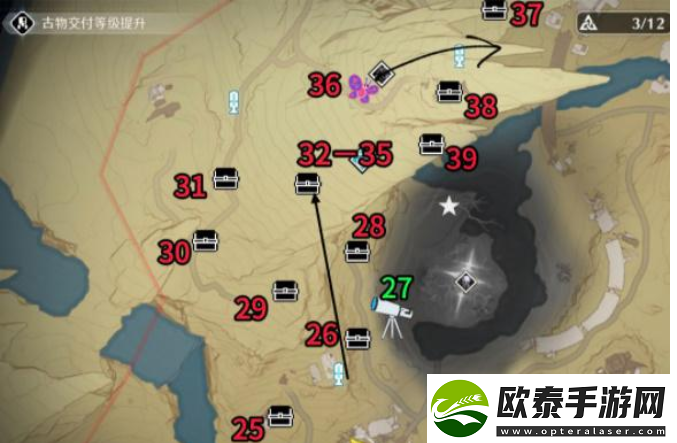 鸣潮荒石高地位置大全