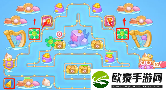 保卫萝卜4海的闺女第97关通关攻略