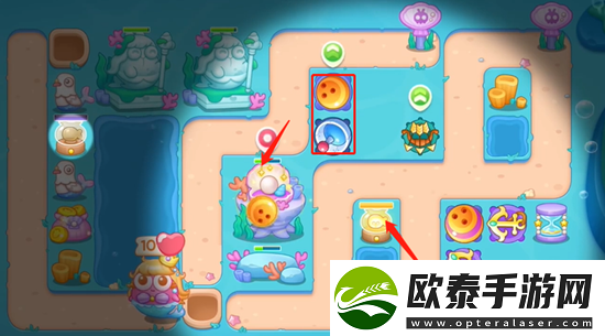 保卫萝卜4海的闺女第38关通关攻略