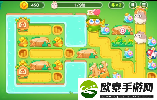 保卫萝卜4绿野奇缘第42关高分通关攻略