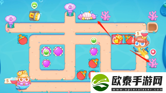 保卫萝卜4海的闺女第37关通关攻略