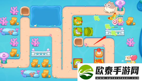 保卫萝卜4海的闺女第21关通关攻略