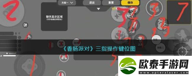 香肠派对三指操作键位图