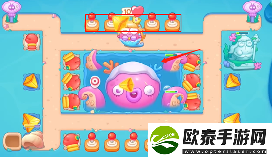 保卫萝卜4海的闺女第120关通关攻略