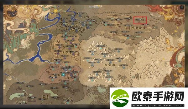 部落与弯刀天星位置介绍