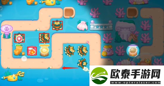 保卫萝卜4海的闺女第7关通关攻略