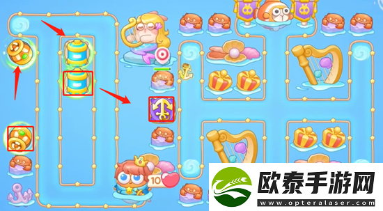 保卫萝卜4海的闺女第95关通关攻略