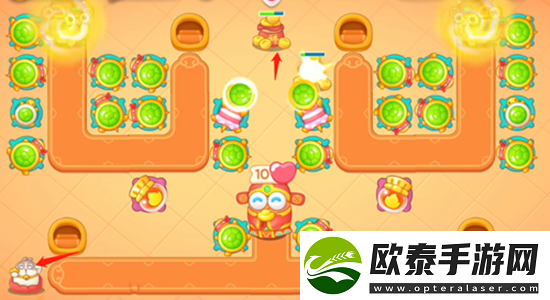 保卫萝卜4福神大作战第2关攻略