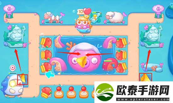 保卫萝卜4海的闺女第120关通关攻略