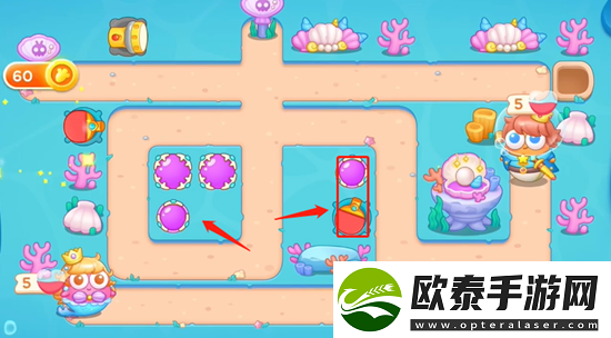 保卫萝卜4海的闺女第37关通关攻略