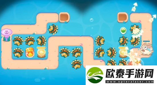 保卫萝卜4海的闺女第7关通关攻略