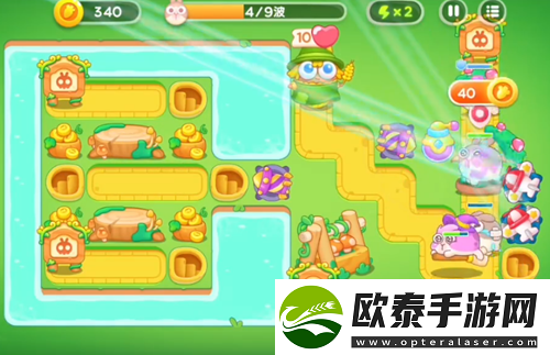 保卫萝卜4绿野奇缘第42关高分通关攻略