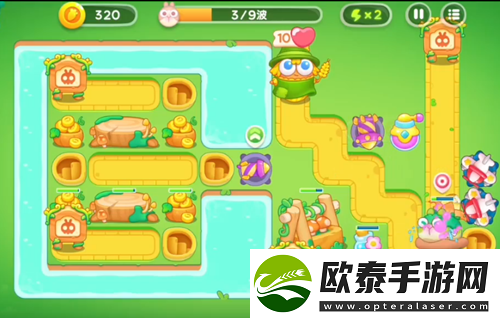 保卫萝卜4绿野奇缘第42关高分通关攻略