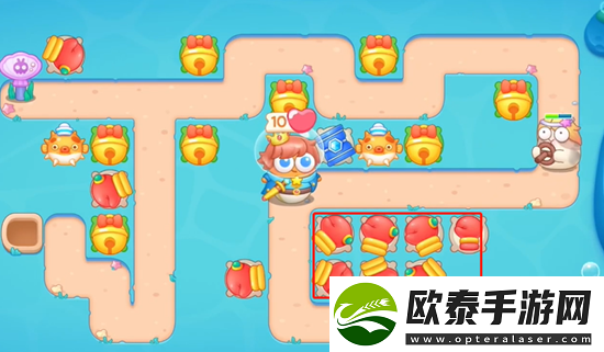 保卫萝卜4海的闺女第94关通关攻略
