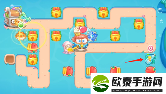 保卫萝卜4海的闺女第94关通关攻略