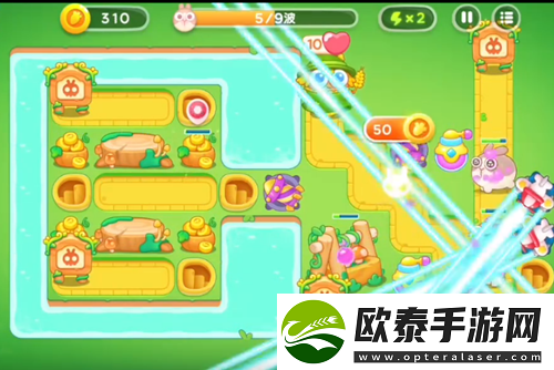 保卫萝卜4绿野奇缘第42关高分通关攻略