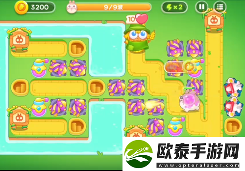 保卫萝卜4绿野奇缘第42关高分通关攻略