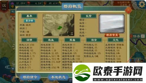 大周列国志州郡制玩法介绍