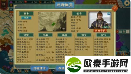 大周列国志州郡制玩法介绍