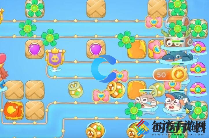 保卫萝卜4海的闺女第五十一关怎么过 装备合成与进阶材料获取