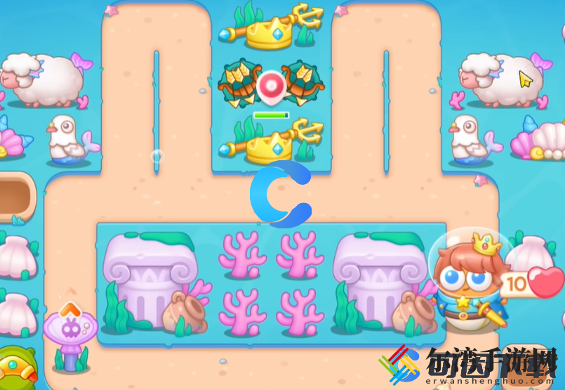 保卫萝卜4海的闺女第六十六关图文攻略 游戏资源管理与积累策略