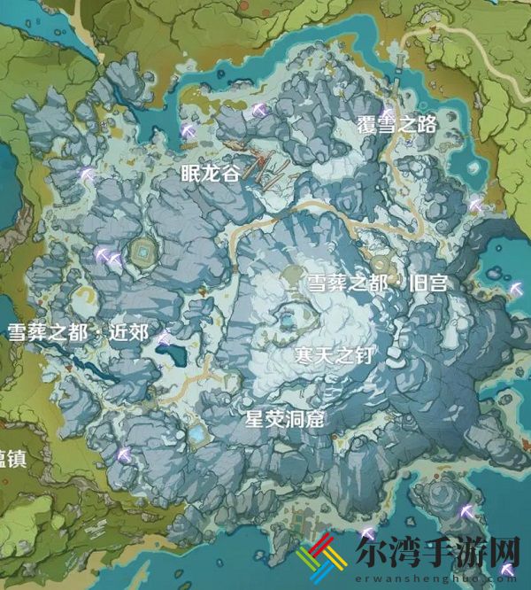 原神腐殖之牙龙牙位置大全 四个龙牙位置一览
