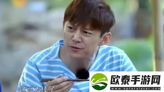 何炅玩自己的赞美食物梗