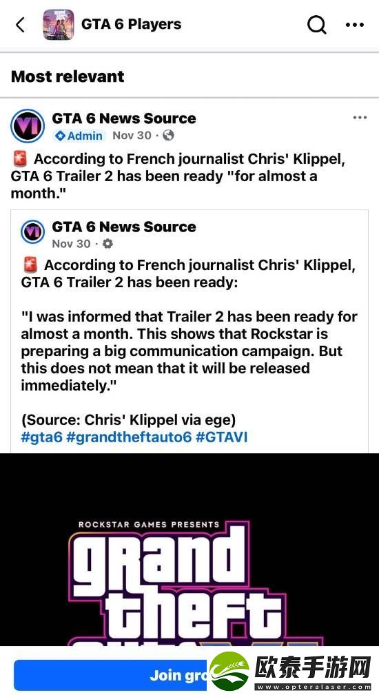 曝GTA6新预告片已准备就绪！R星正在忙着宣发