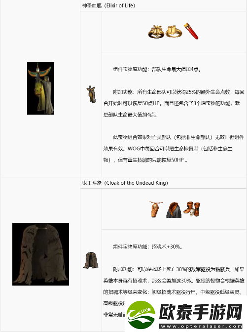 英雄无敌3组合宝物怎么合成
