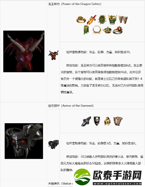 英雄无敌3组合宝物怎么合成