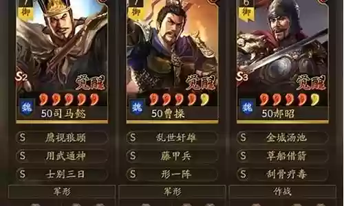 郝昭阵容搭配司马懿：高效刷金币全推荐