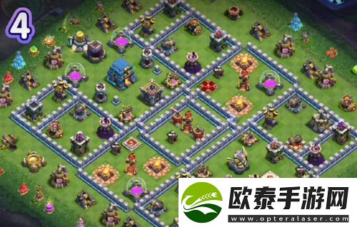 部落冲突12本最强布阵