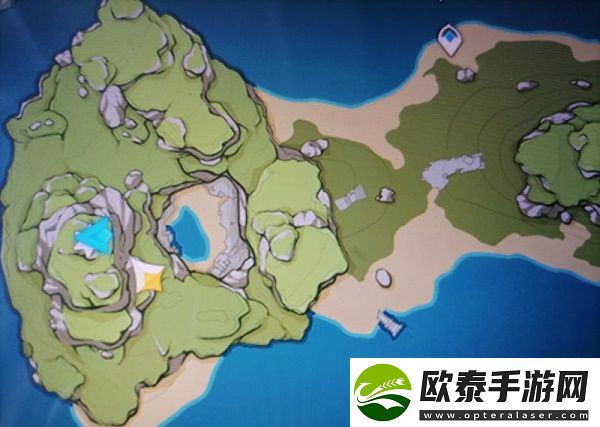 原神中央营地的影像位置在哪里
