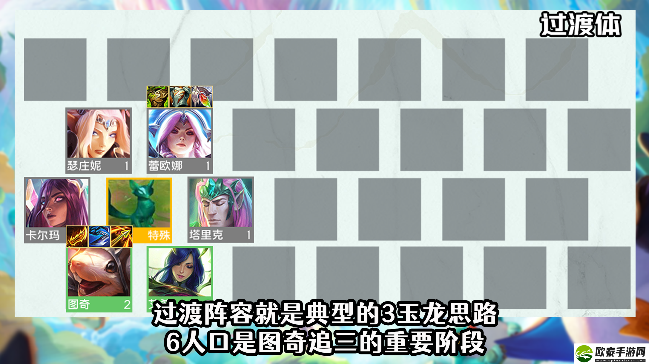 云顶之弈玉龙冒险老鼠阵容搭配一览